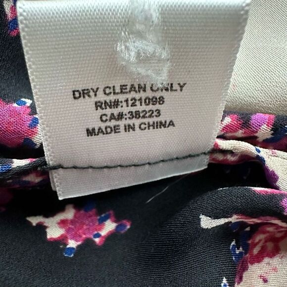 Revolve Gypsy 05 Womens Size M Long Sleeve Boho Dress Pink Red Paisley Silk - Picture 8 of 11